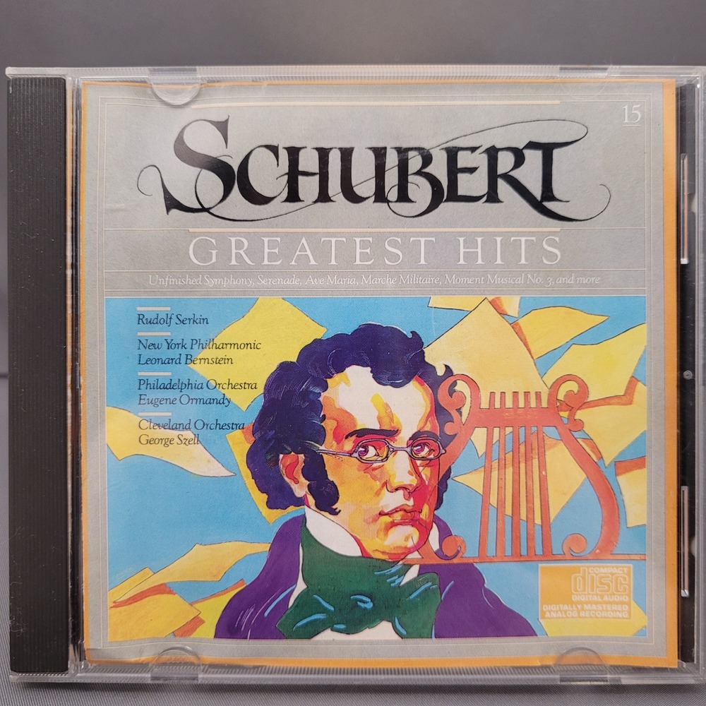 Greatest Hits by Franz Schubert (CD, 1984)